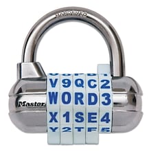 Master Lock Password Plus Combination Lock, Silver