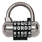 Master Lock® Password Plus Combination Lock, Silver