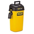 Wall Mount Vac, 5-Gallon Capacity, 17 lbs., Yellow/Black