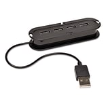 Tripp Lite 4-Port USB 2.0 Ultra Mini Hub, Black