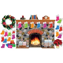 Scholastic Bulletin Board Set, Holiday Hearth (SC-546913)