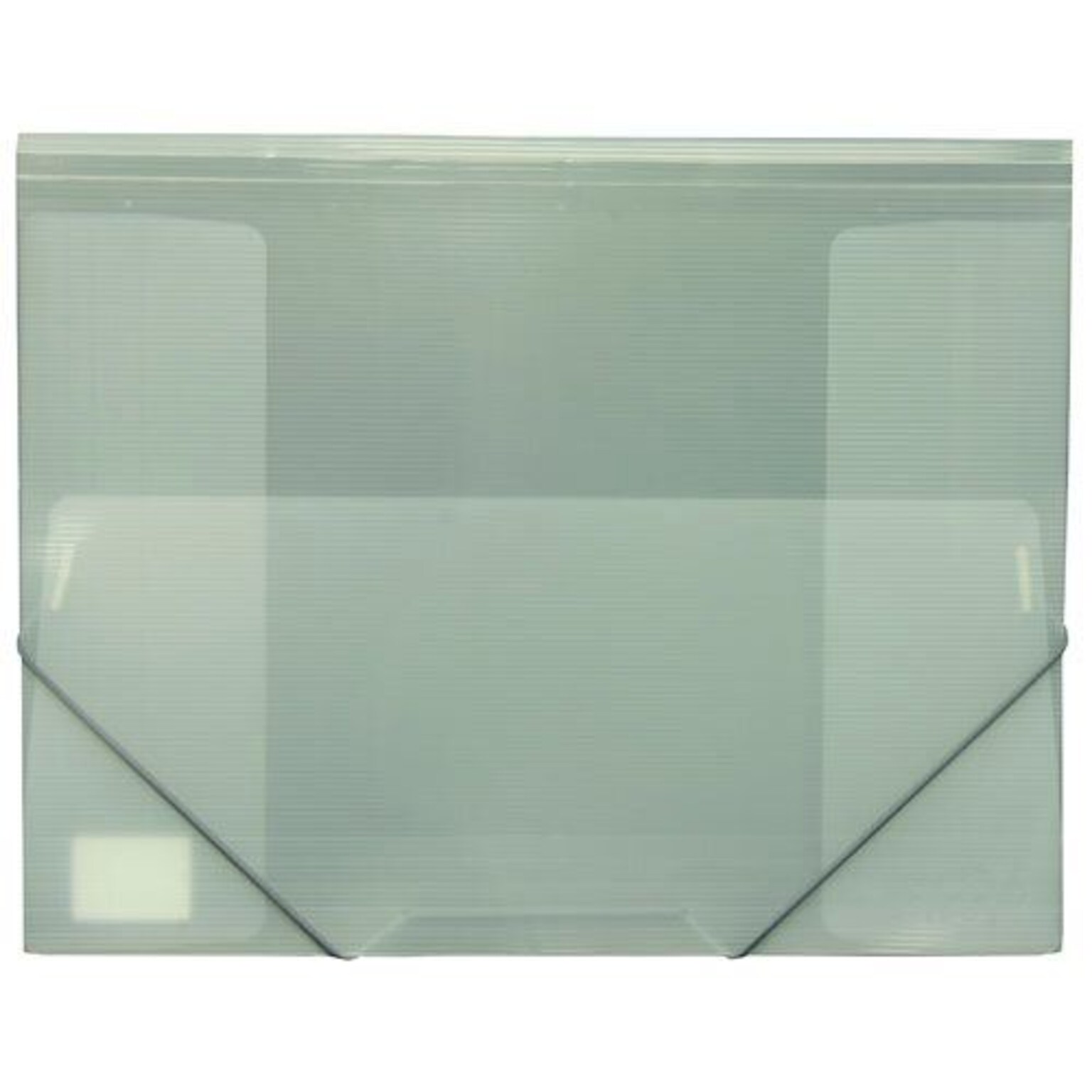 JAM Paper Plastic Portfolio Case with Elastic Closure, Clear (233212330)