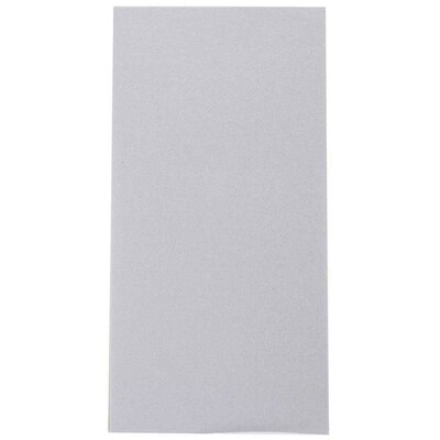 JAM Paper® Note Pad, 3 x 6, Unruled, Stardream Metallic Silver, 50 Sheets/Pad (211628158)