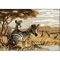 RIOLIS Zebras in the Savannah Counted Cross Stitch Kit, Multicolor