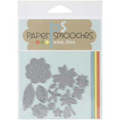 Paper Smooches Die, Flowers
