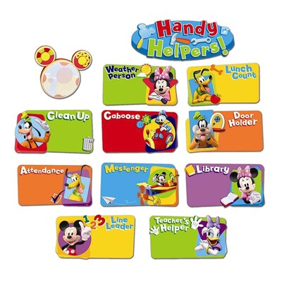 Eureka® Mickey Mouse Clubhouse® Mini Bulletin Board Set, Handy Helpers Job Chart (EU-847100)