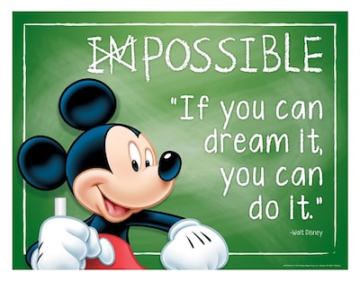 Eureka® Mickey® Possible Poster, 17 x 22 (EU-837040)
