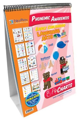 New Path Learning® Curriculum Mastery® Early Childhood ELA Readiness Flip Chart, Phonemic Awareness