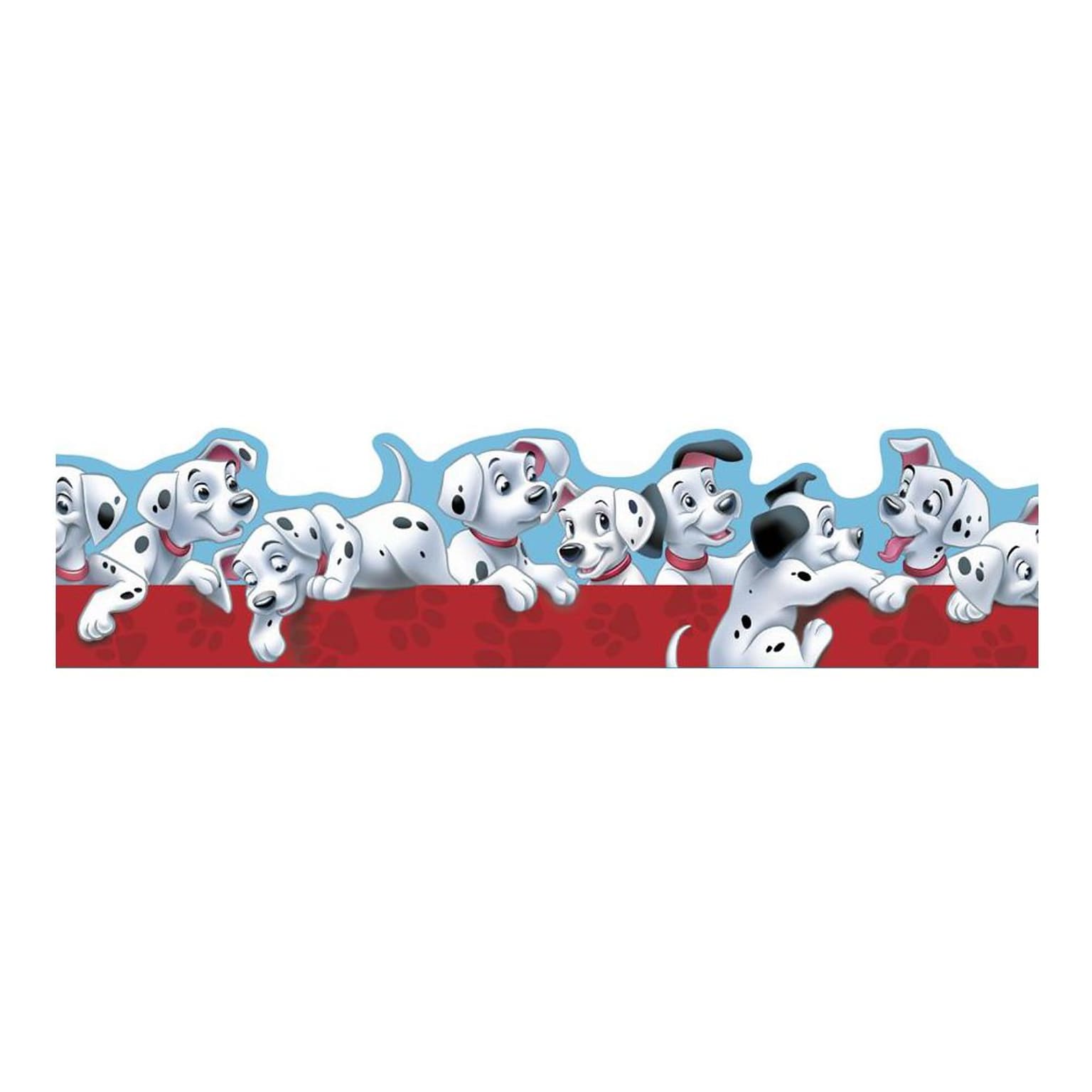 Eureka® Puppies Extra Wide Cut Deco Trim, 101 Dalmatians, PreK - 12th Grade (EU-845211)