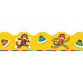 Trend Enterprises® Toddler - 6th Grade Terrific Trimmer, Sock Monkeys, 12/Pack