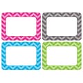 Teacher Created Resources All Grade Name Tags/Label, Chevron, Multi-Pack, 36/Pack