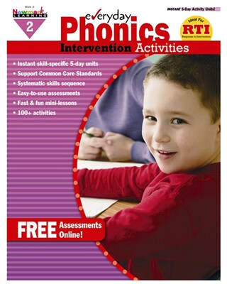 Newmark Learning Everyday Phonics Intervention Activities Book, Grade 2