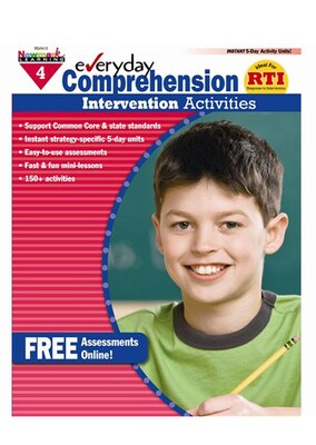 Newmark Learning Everyday Comprehension Intervention Activities, Grade 4