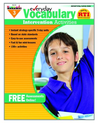 Newmark Learning Intervention Activities Book, Grade 3