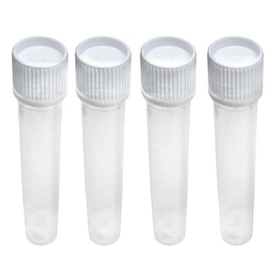 Fun Science Self Standing Test Tube, 12 ml, 4/Pack (FI-TT4)