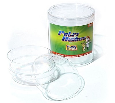 Fun Science Extra Deep Petri Dish, 4/Pack (FI-PLG2)