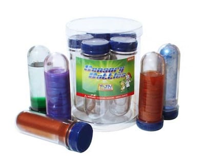 Fun Science Jumbo Sensory Bottle Set, 5/Set