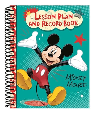 Eureka Mickey Lesson Planner and Record Book, Each (EU-866267)