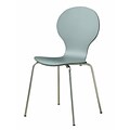 Monarch Dining Wood / Metal Chair Gray