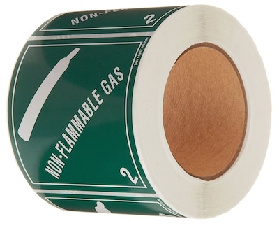 Tape Logic Non-Flammable Gas - 2 Tape Logic Shipping Label, 4 x 4
