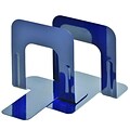 MMF Industries™ STEELMASTER® Soho Collection 5 Economy Bookend, Blue