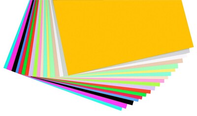 Pacon® Card Stock Scrapbook Pages, 12 x 12, 160/Pack, Assorted