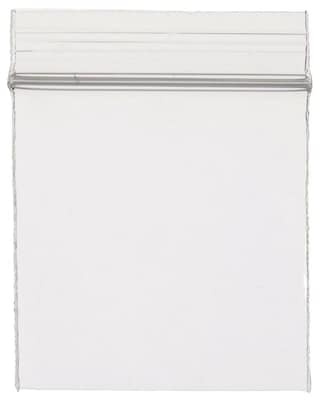 6" x 6" Reclosable Poly Bags, 4 Mil, Clear, 1000/Carton (3730A)