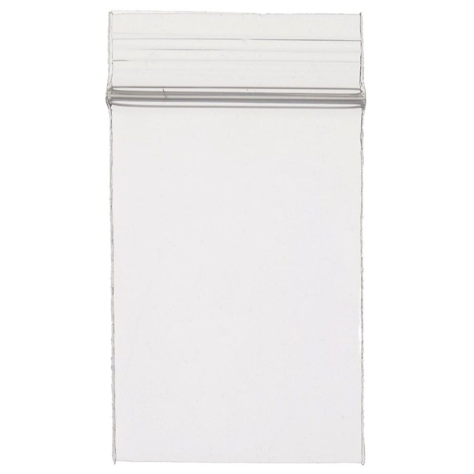 6 x 12 Reclosable Poly Bags, 2 Mil, Clear, 1000/Carton (PB3625)
