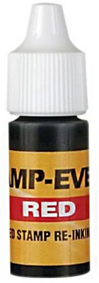 Micropore Ink Refills for Stamp-Ever Pre-inked Stamps, Red Ink (IR62)