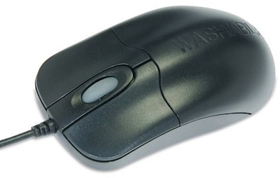 Seal Shield Silver Storm STM042 Optical Mouse, Black