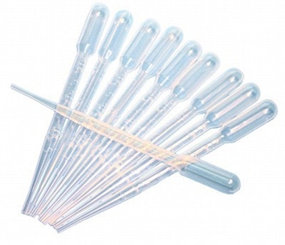 Fun Science Small Pipettes, Clear, 25/Pack (FI-PSM)
