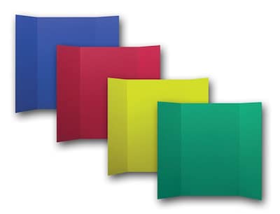 Flipside Project Board, 36 x 48, Assorted, 24/Pack (30073)