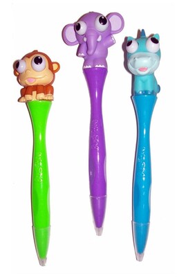 Inkology Rubber Bug Eye Pens