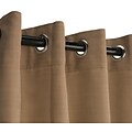 RoomDividersNow Small Tension Rod Room Divider Kit; Khaki