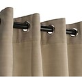 RoomDividersNow 8 x 10 Fabric Room Divider Curtain, Wheat