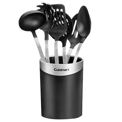Cuisinart® 7 Piece Barrel Handle Tool Set With Storage Crock