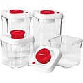 Conair® Cuisinart® 8 Piece Food Storage Containers; Red