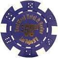 Trademark Poker™ 11.5g Deadwood Hotel & Casino $50 Poker Chips, Purple, 50/Set