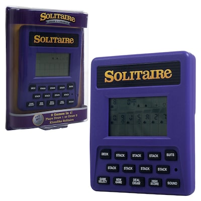 handheld solitaire game