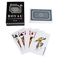 Trademark Poker One Deck 100% Royal Plastic Playing Cards With Star Pattern, Blue (844296045303)