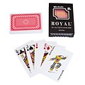 Trademark Poker™ One Deck 100% Royal Plastic Playing Cards With Star Pattern, Red
