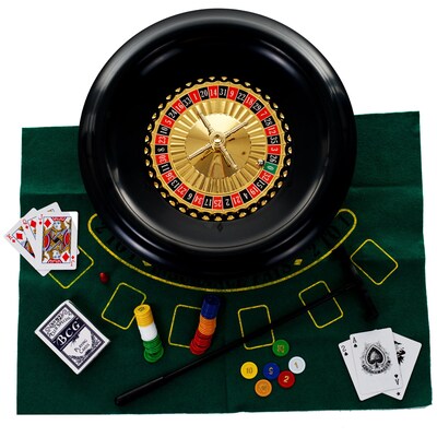 Trademark Poker™ 16" Roulette Set With Accessories