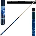 Trademark Games™ 2 Piece Pool Cue Stick With Case; Dolphin