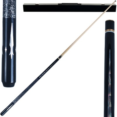 Trademark Games™ 2 Piece Designer Pool Cue Stick With Case; Monarch