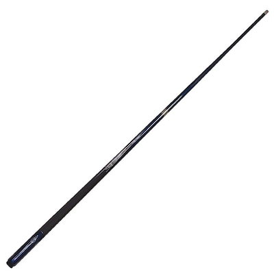 Trademark Games™ 2 Piece Titanium Designer Pool Cue Stick With Case; Metallic Blue