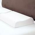 Trademark Remedy Large Contour Memory Foam Pillow With Cover