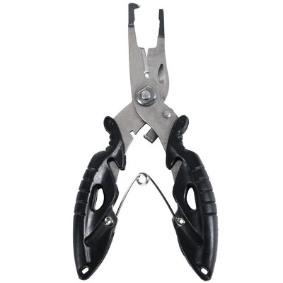 Trademark Gone Fishing™ Titanized Fisherman Pliers With Braid Cutter, 1/2" x 4 7/8" x 2 1/2"