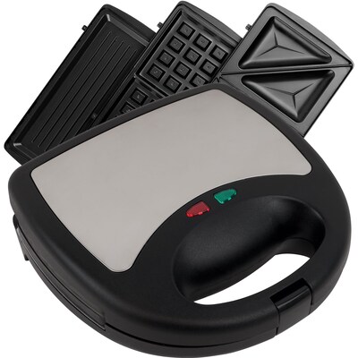 Trademark Chef Buddy™ 3-in-1 Sandwich / Panini and Waffle Press