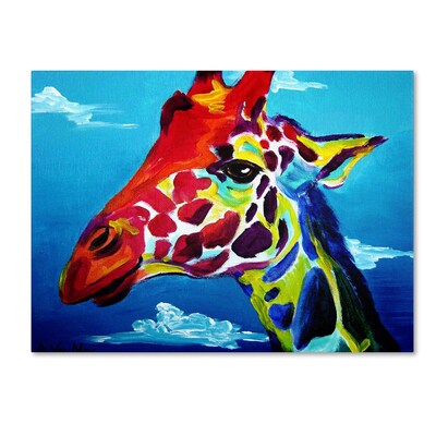 Trademark DawgArt Giraffe Gallery-Wrapped Canvas Art, 14 x 19