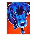Trademark DawgArt Lab Olive Gallery-Wrapped Canvas Art, 18 x 24